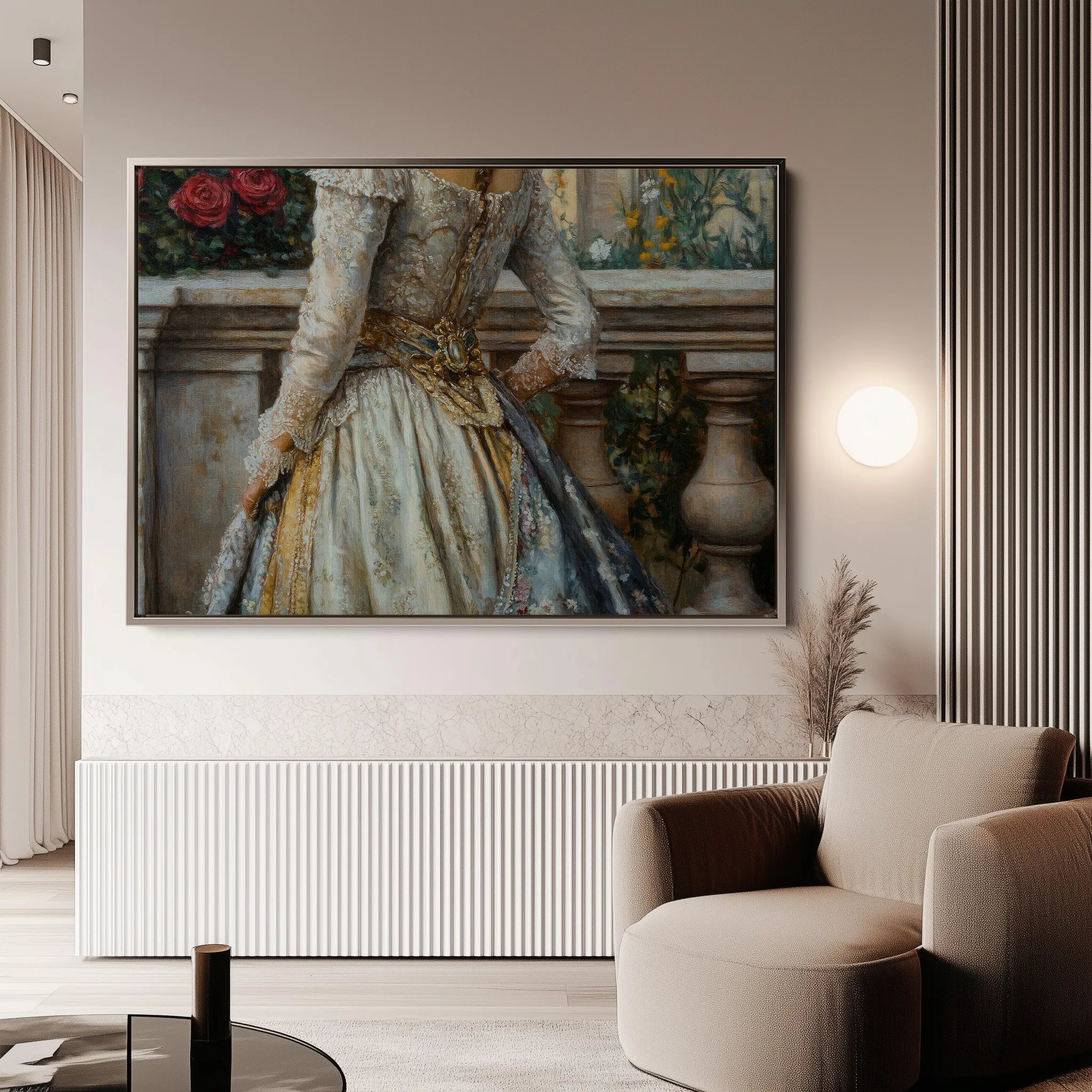 Classic Canvas Wall Art WAD022-CL 90 x 60 cm / Stretched on hidden frame