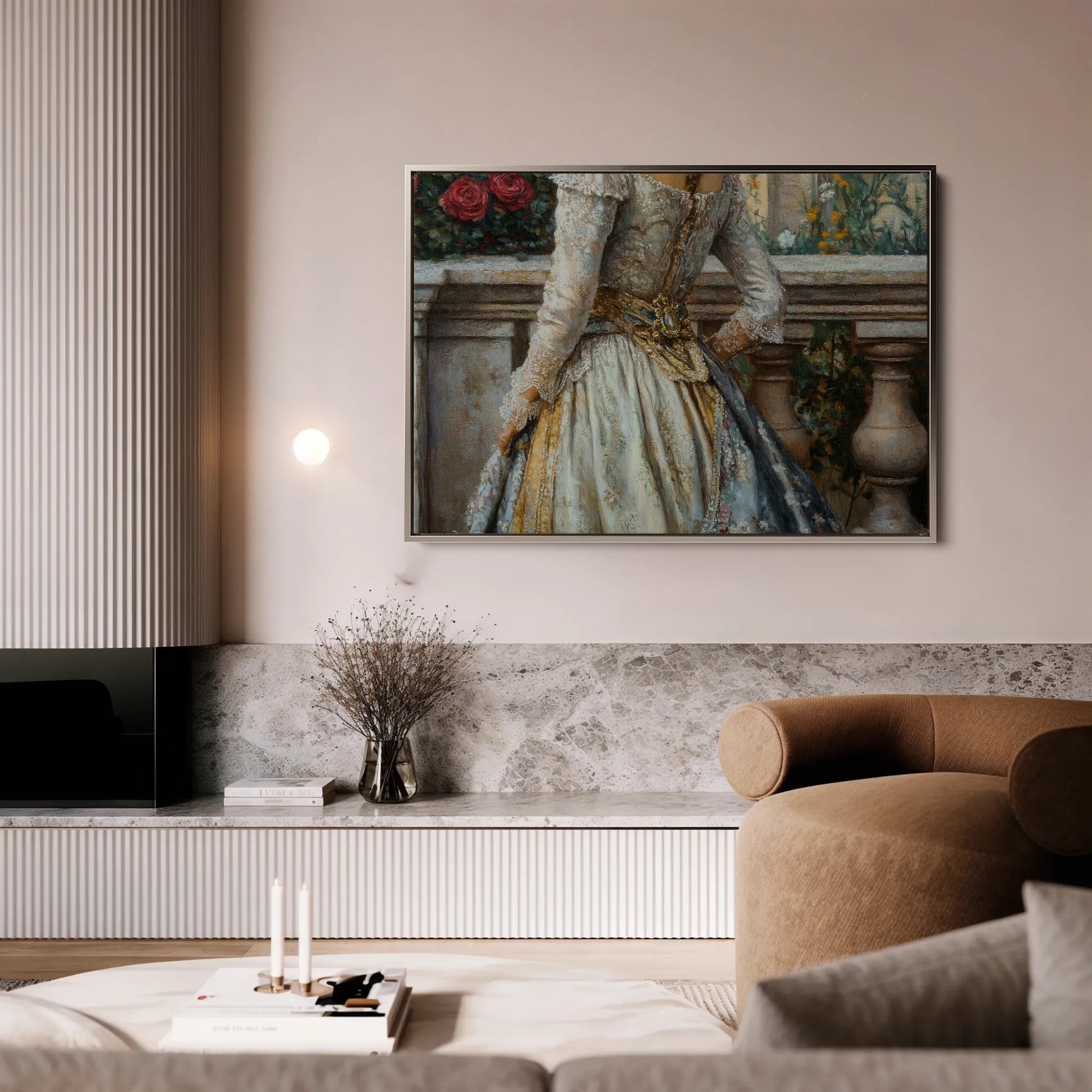Classic Canvas Wall Art WAD022-CL 90 x 60 cm / Stretched on hidden frame