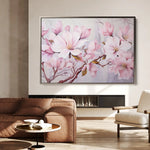 Floral Canvas Wall Art WAD022-F 90 x 60 cm / Stretched on hidden frame