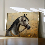 Horses 022 Canvas Art 90 x 60 cm / Stretched on hidden frame