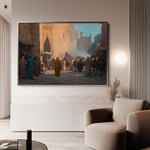 Orientalist 022 Canvas Art 90 x 60 cm / Stretched on hidden frame