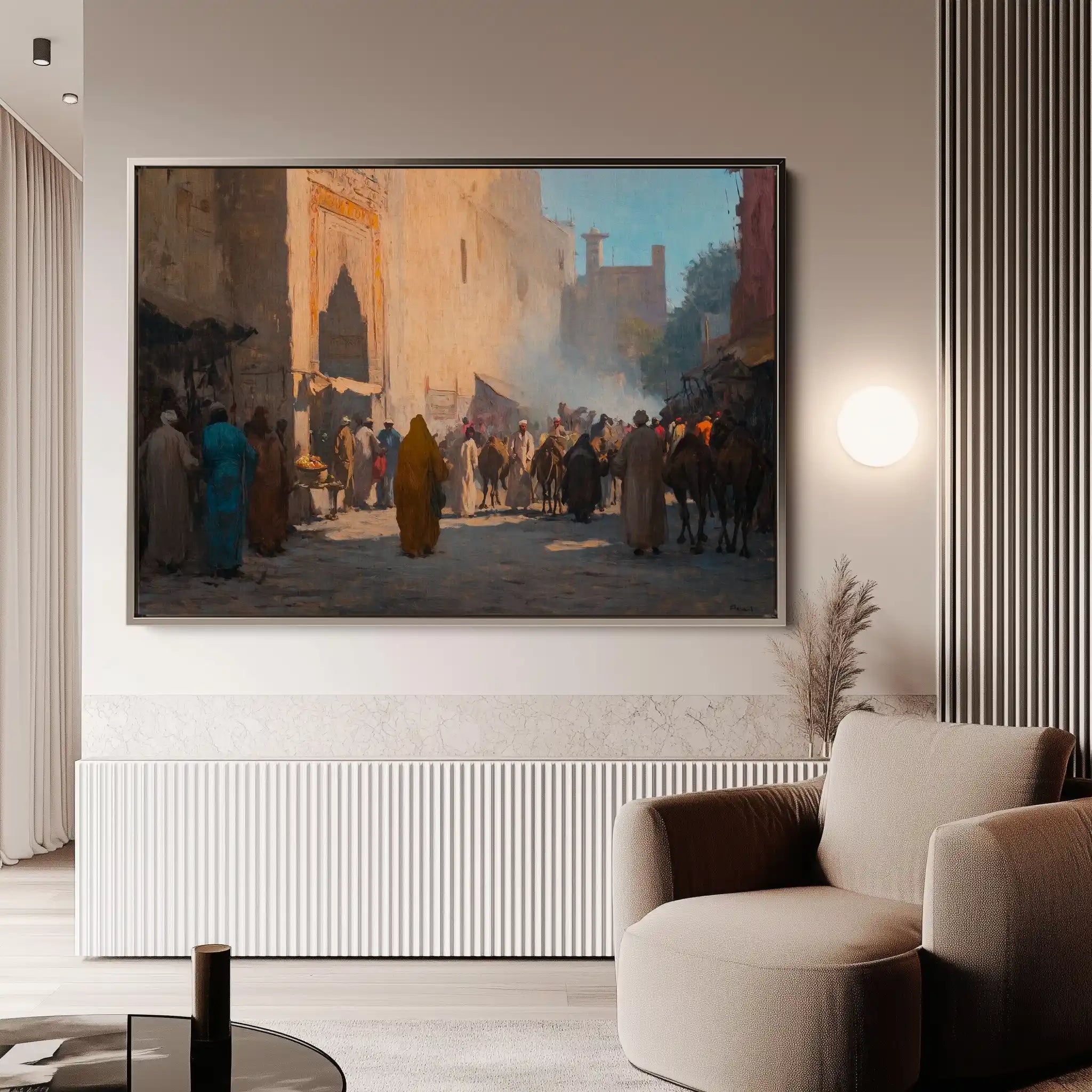 Orientalist 022 Canvas Art 90 x 60 cm / Stretched on hidden frame