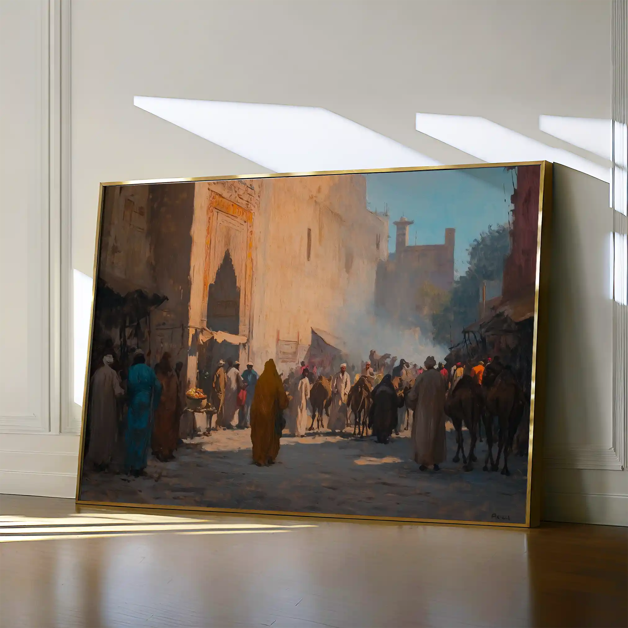 Orientalist 022 Canvas Art 90 x 60 cm / Stretched on hidden frame