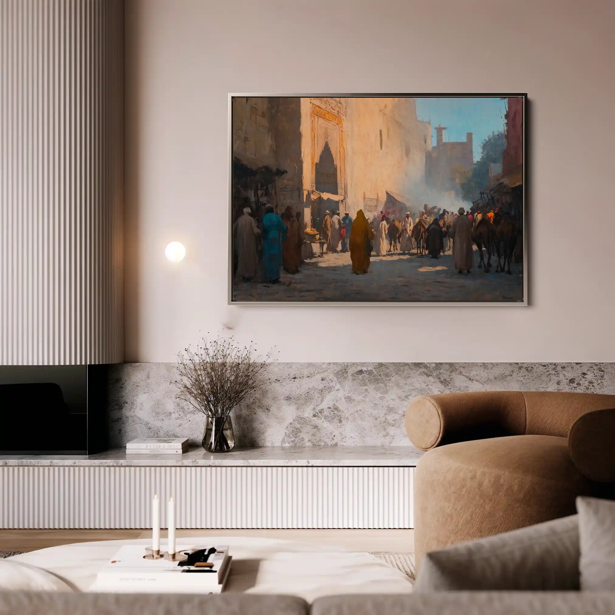 Orientalist 022 Canvas Art 90 x 60 cm / Stretched on hidden frame
