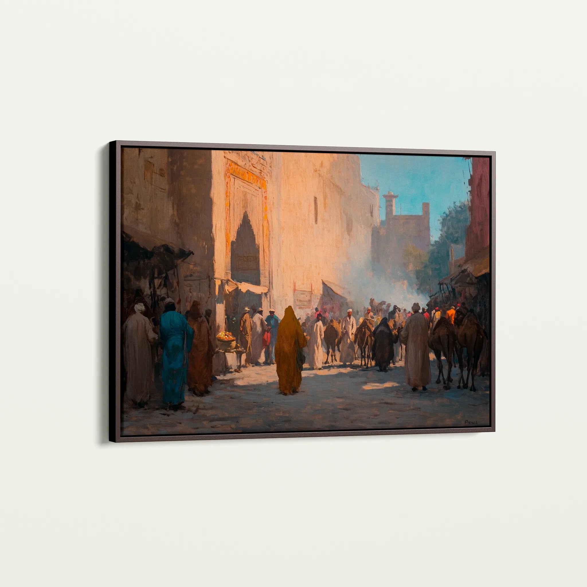 Orientalist Canvas Wall Art WAD022-OR 90 x 60 cm / Stretched on hidden frame