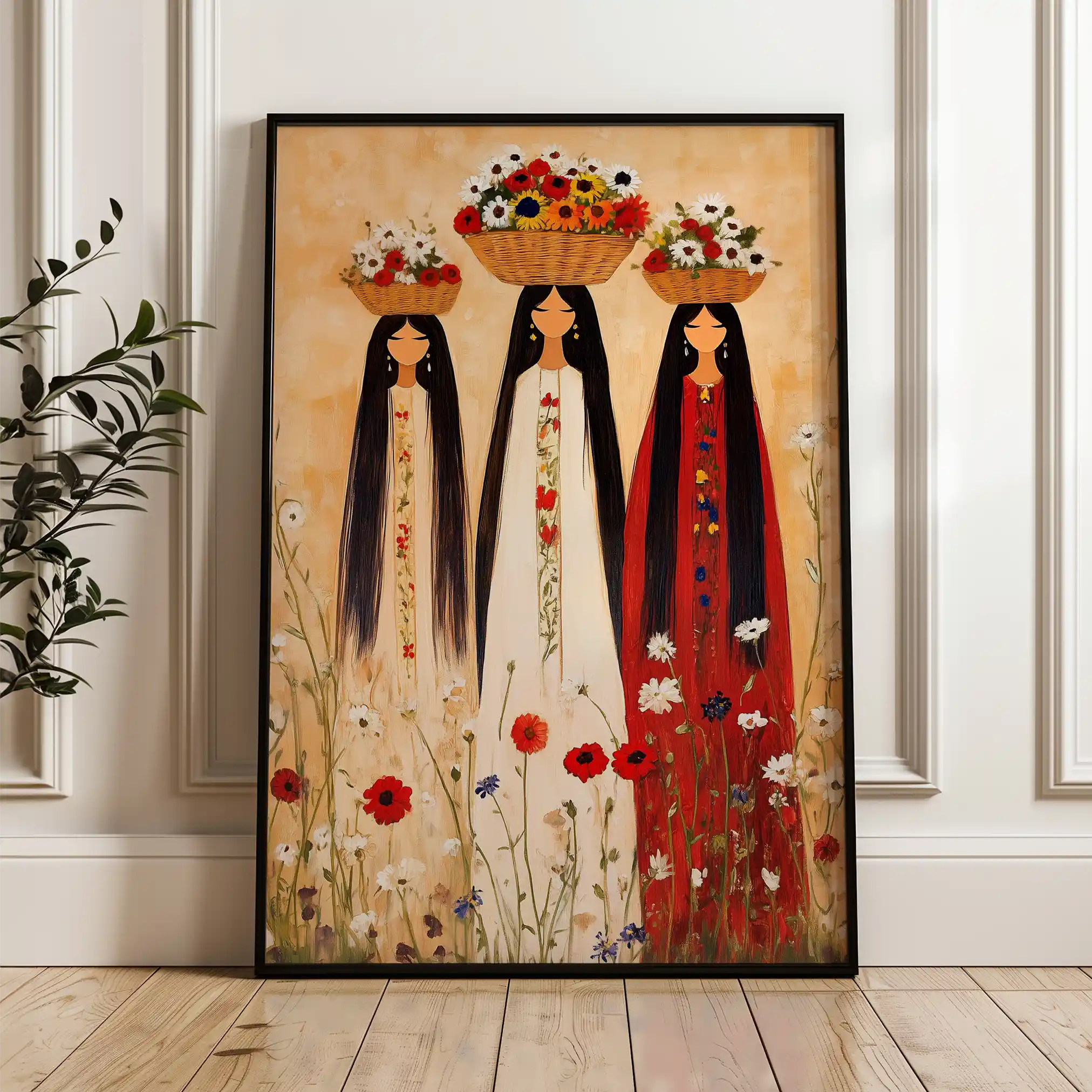 Palestine 022 Canvas Art 90 x 60 cm / Stretched on hidden frame