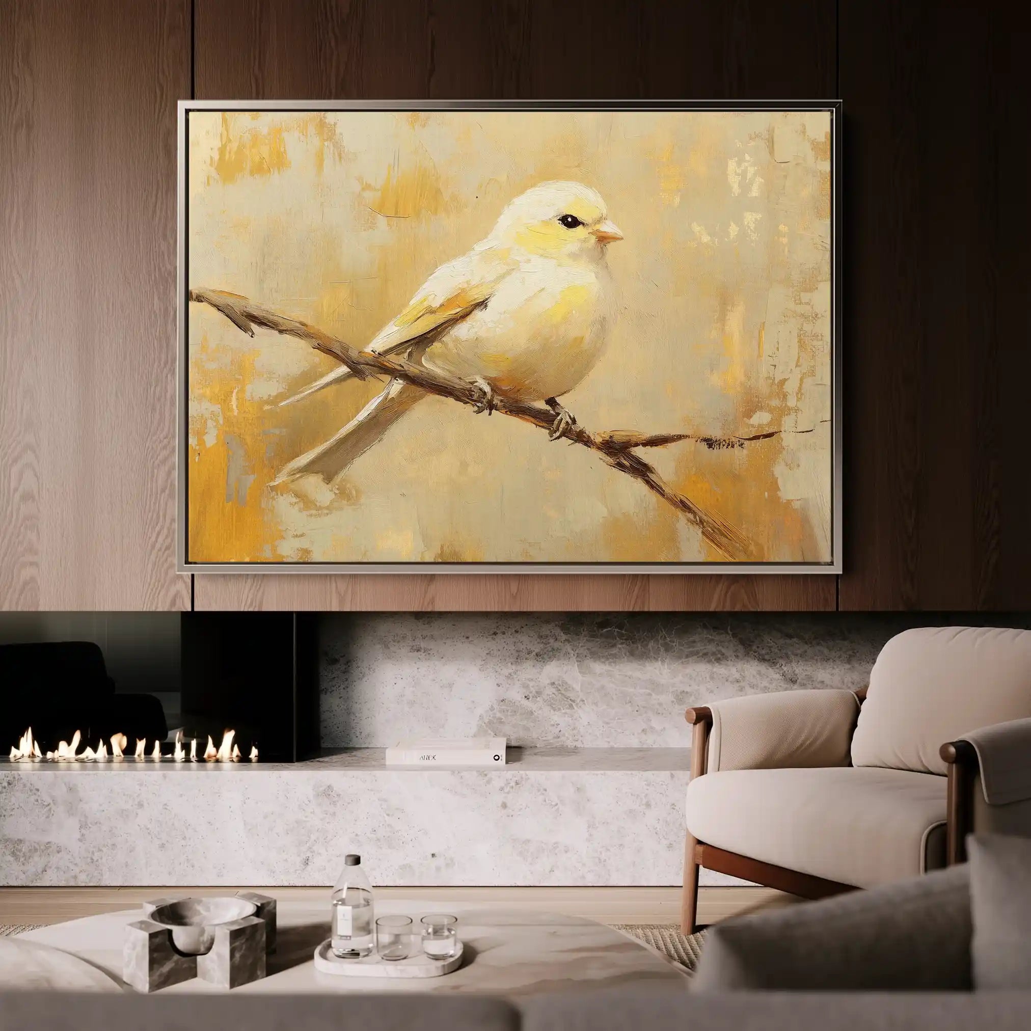 Animals 023 Canvas Art 90 x 60 cm / Stretched on hidden frame