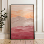 Abstract 023 Canvas Art 60 x 40 cm / Stretched on hidden frame