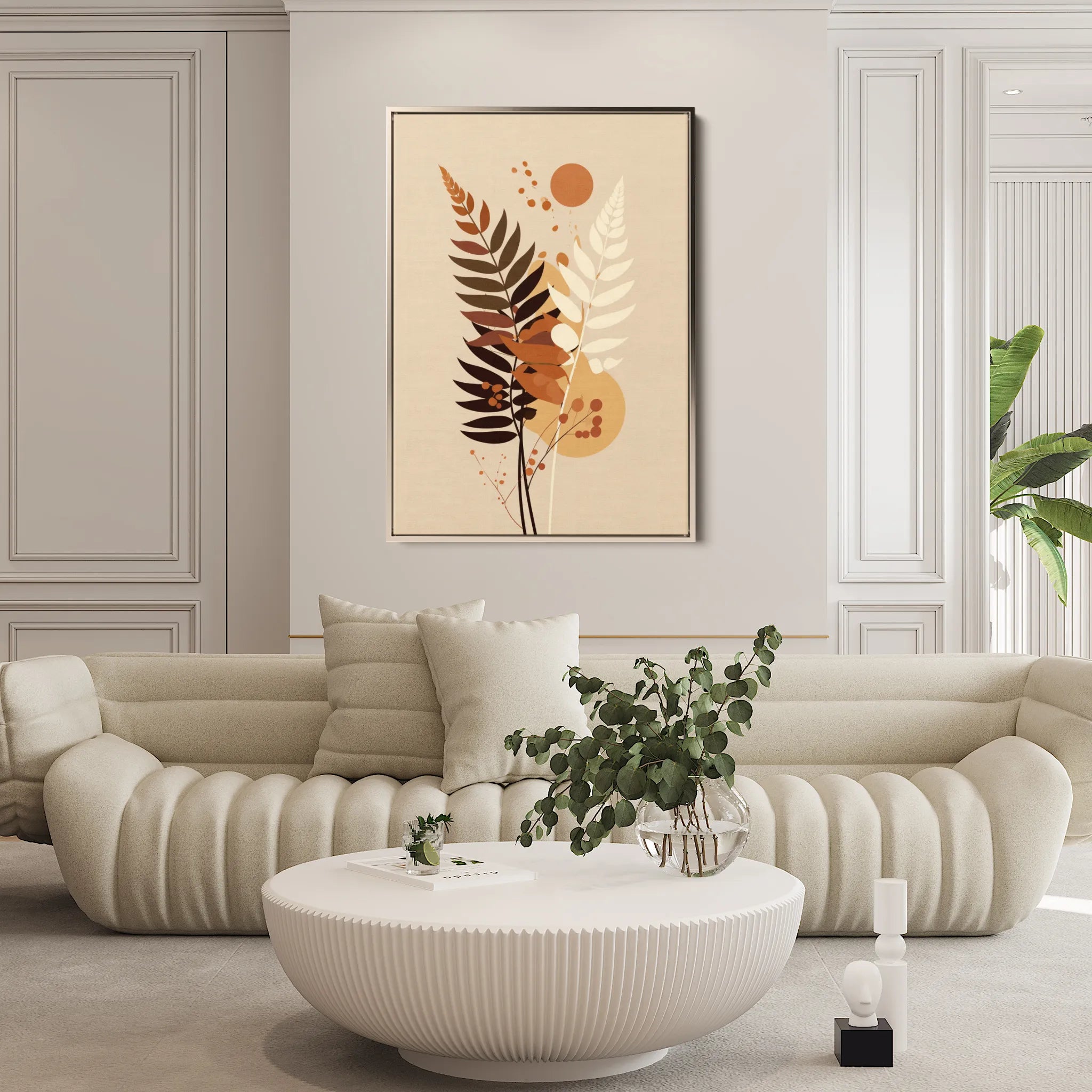 Boho Canvas Wall Art WAD023-BH 90 x 60 cm / Stretched on hidden frame