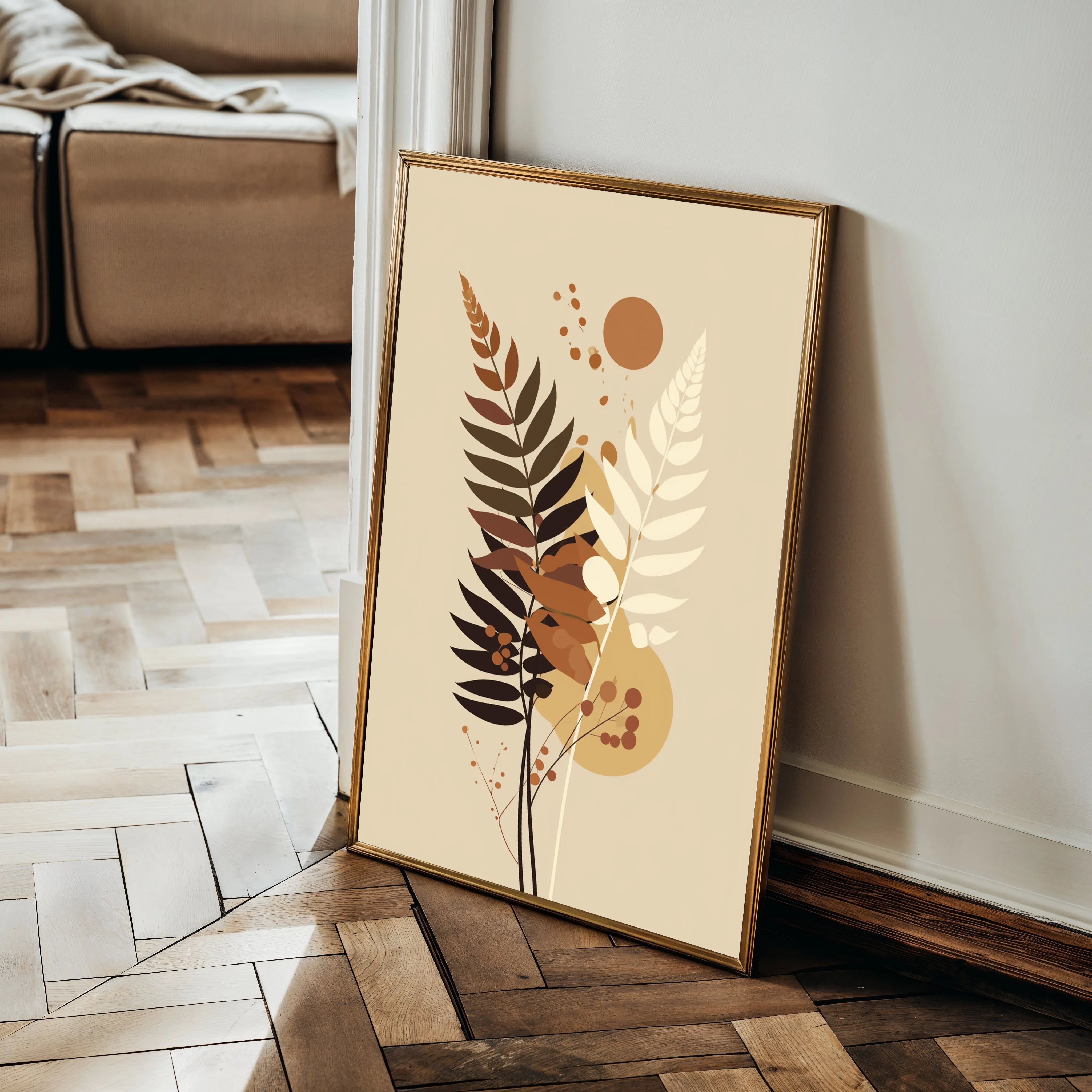 Boho Canvas Wall Art WAD023-BH 90 x 60 cm / Stretched on hidden frame