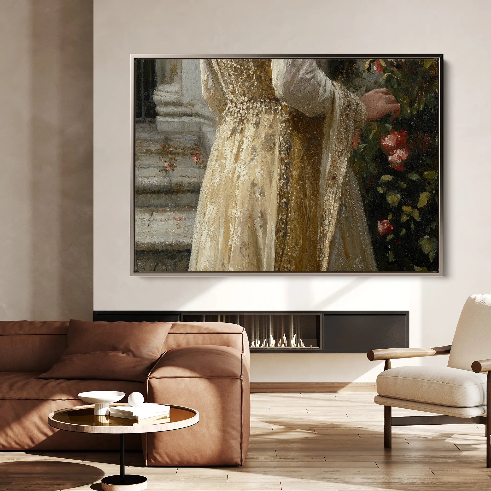 Classic Canvas Wall Art WAD023-CL 90 x 60 cm / Stretched on hidden frame