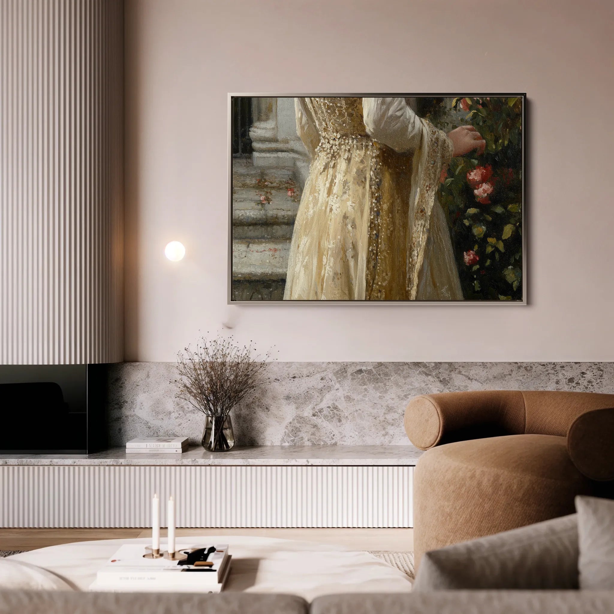 Classic Canvas Wall Art WAD023-CL 90 x 60 cm / Stretched on hidden frame