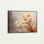 Floral Canvas Wall Art WAD023-F 90 x 60 cm / Stretched on hidden frame