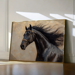 Horses 023 Canvas Art 90 x 60 cm / Stretched on hidden frame