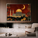 Palestine 023 Canvas Art 90 x 60 cm / Stretched on hidden frame