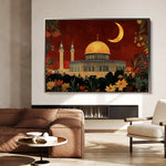 Palestine 023 Canvas Art 90 x 60 cm / Stretched on hidden frame