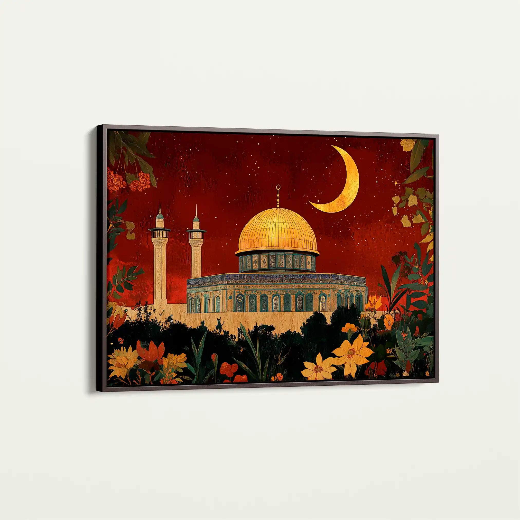 Palestine 023 Canvas Art 90 x 60 cm / Stretched on hidden frame