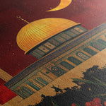 Palestine 023 Canvas Art 90 x 60 cm / Stretched on hidden frame