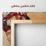 Portrait 023 Canvas Art 90 x 60 cm / Stretched on hidden frame