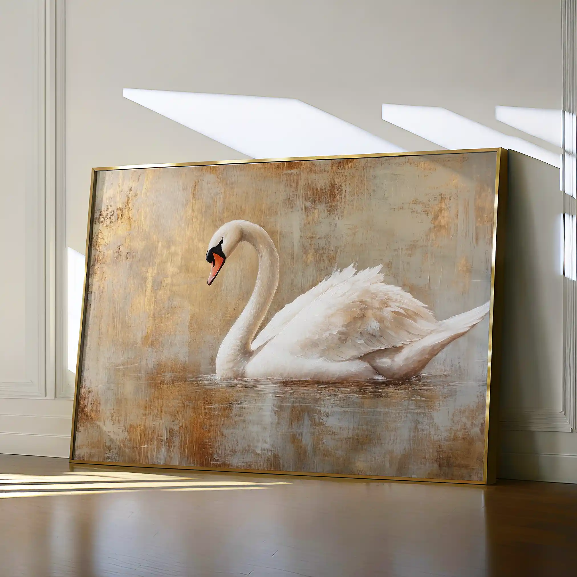 Animals 024 Canvas Art 90 x 60 cm / Stretched on hidden frame