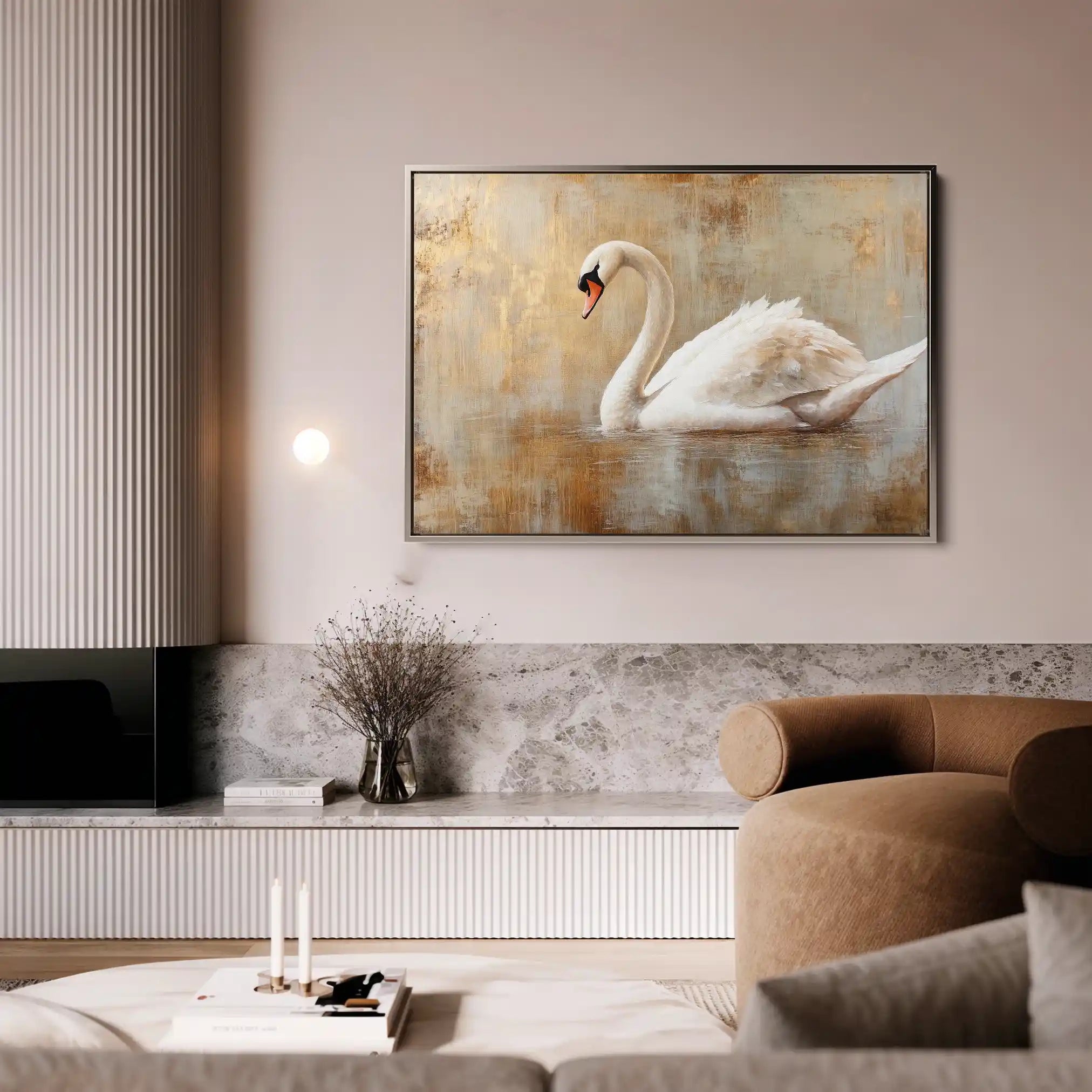 Animals 024 Canvas Art 90 x 60 cm / Stretched on hidden frame