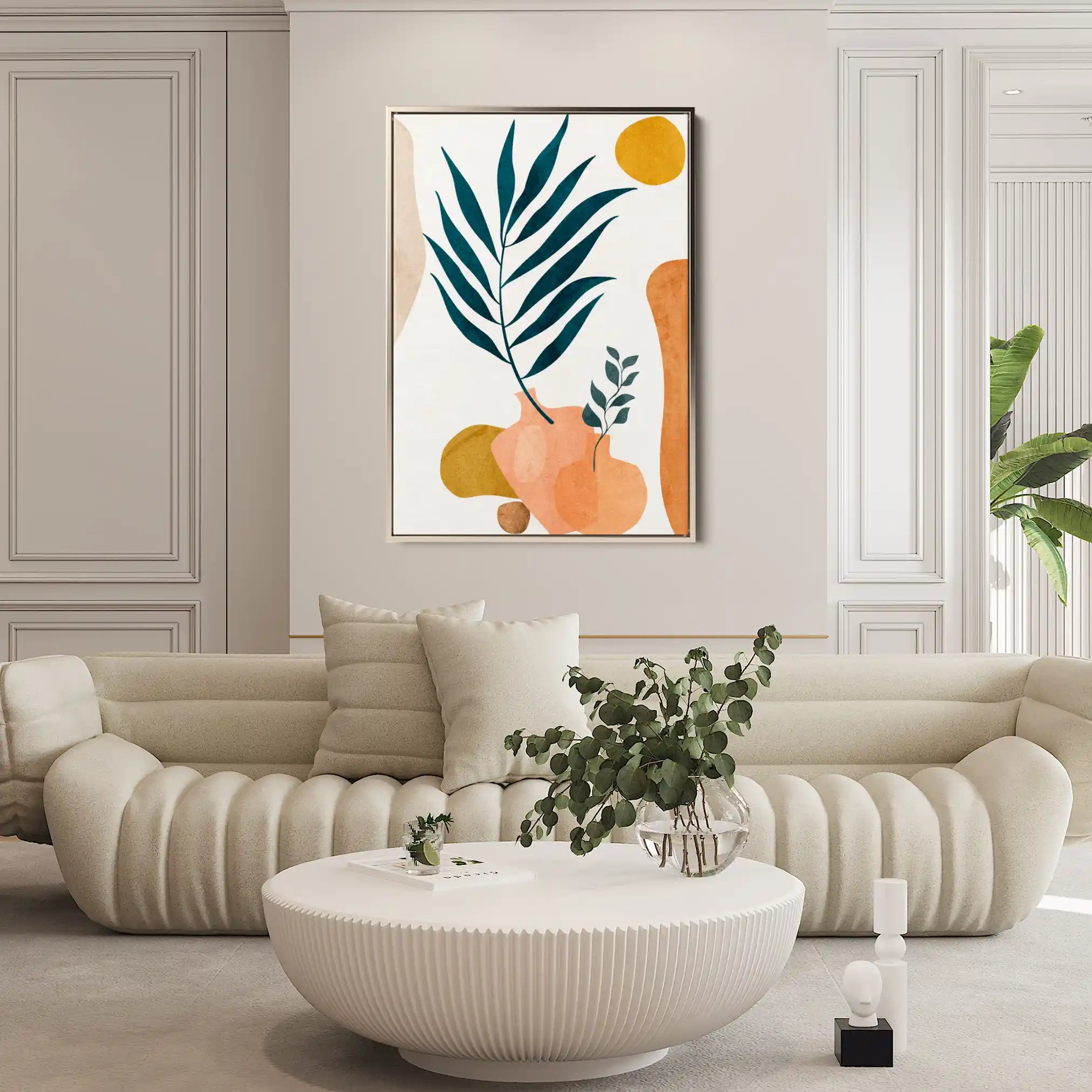 Boho 024 Canvas Art 90 x 60 cm / Stretched on hidden frame