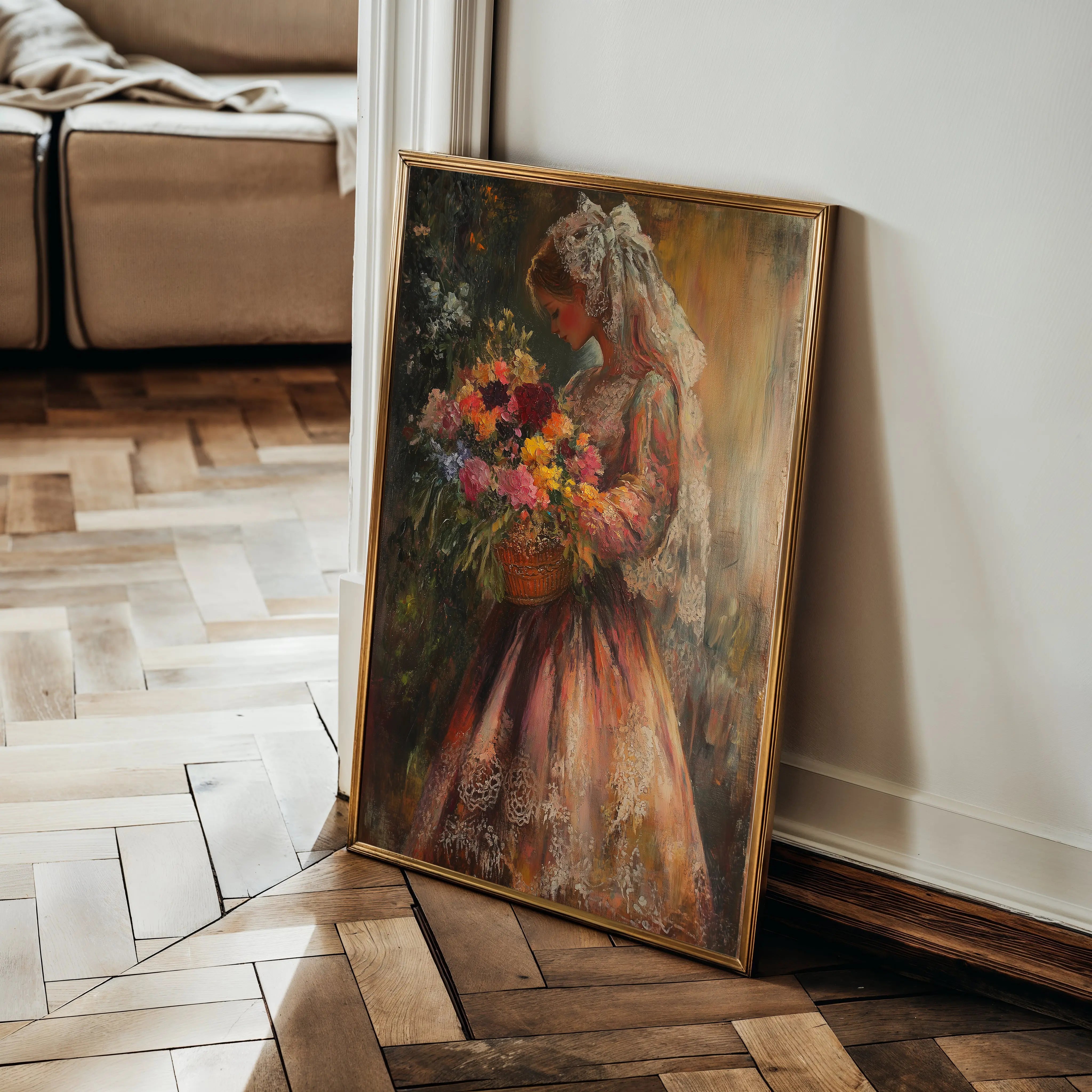 Classic Canvas Wall Art WAD024-CL 90 x 60 cm / Stretched on hidden frame