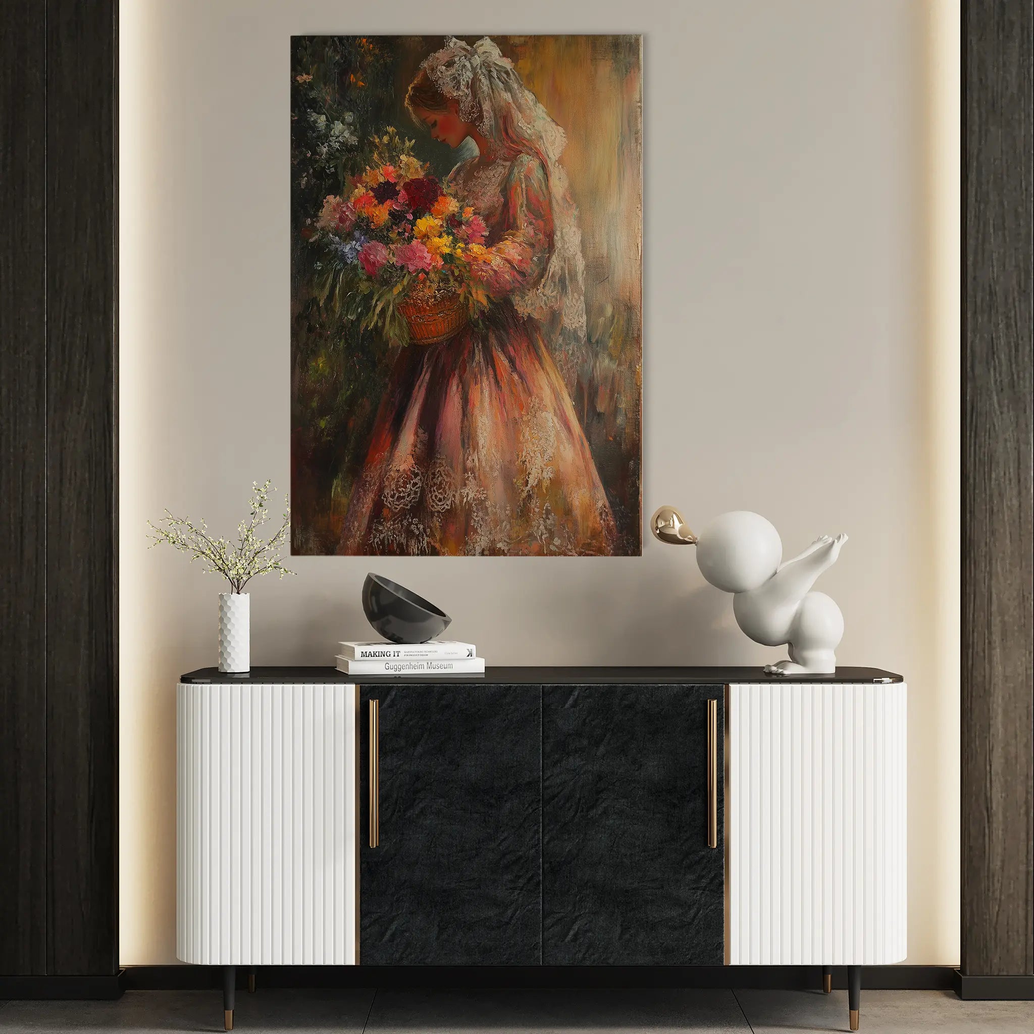 Classic Canvas Wall Art WAD024-CL 90 x 60 cm / Stretched on hidden frame