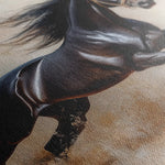 Horses 024 Canvas Art 90 x 60 cm / Stretched on hidden frame