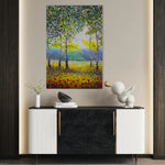 Landscape 024 Canvas Art 90 x 60 cm / Stretched on hidden frame