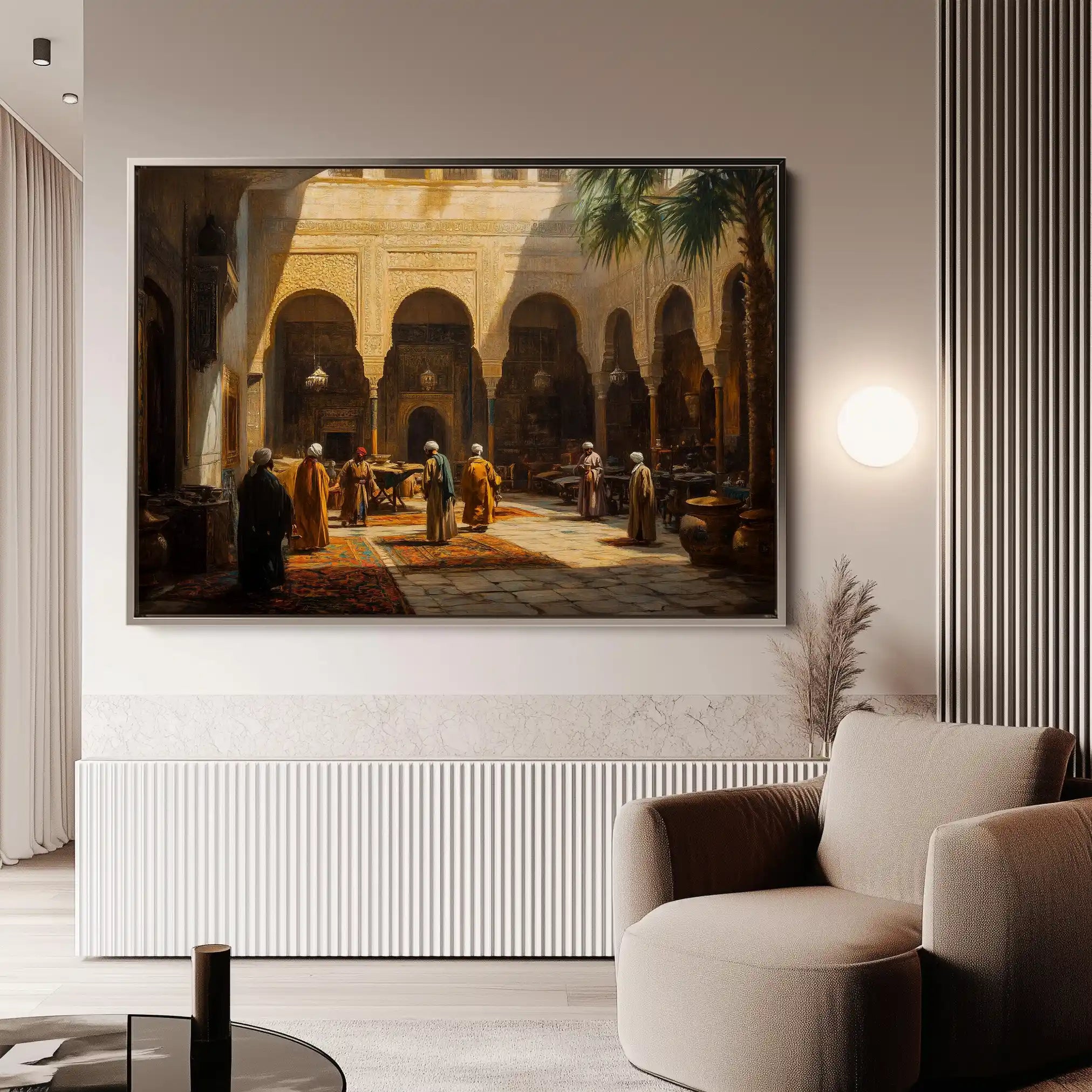 Orientalist 024 Canvas Art 90 x 60 cm / Stretched on hidden frame
