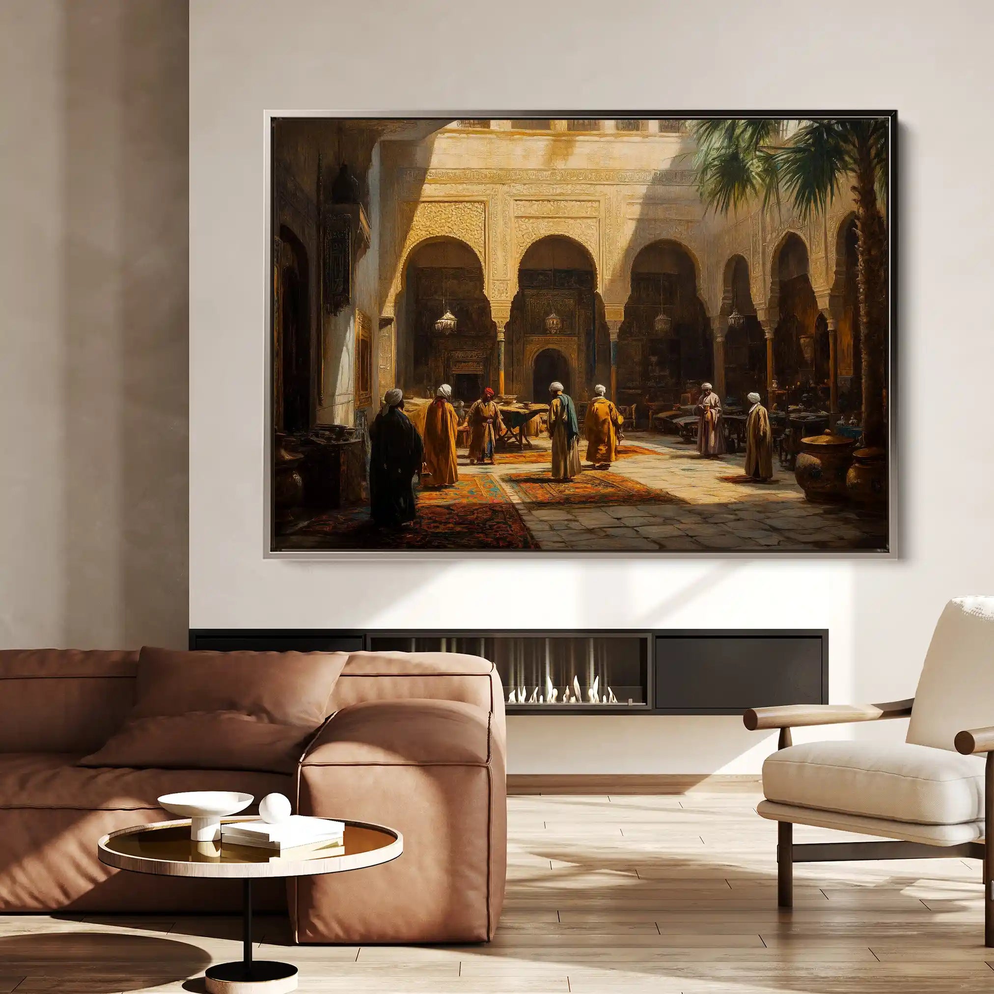 Orientalist 024 Canvas Art 90 x 60 cm / Stretched on hidden frame