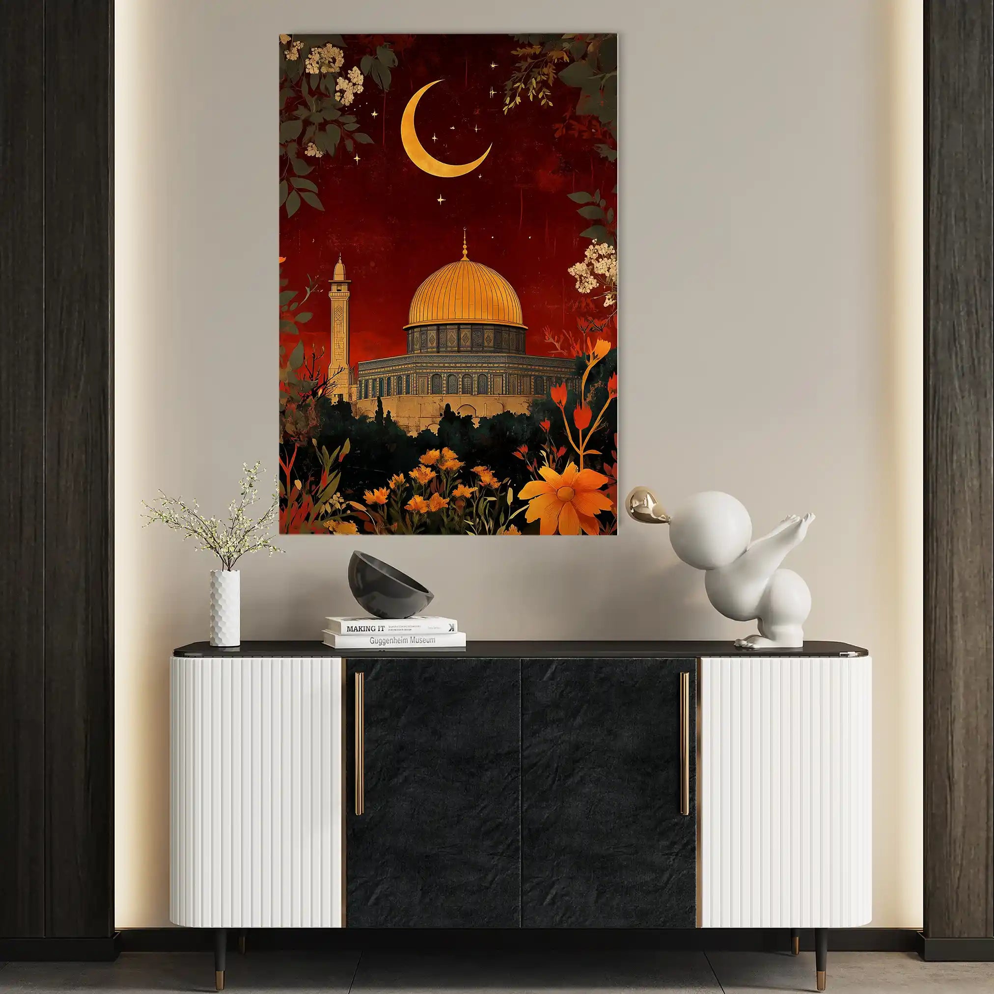 Palestine 024 Canvas Art 90 x 60 cm / Stretched on hidden frame