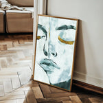 Portrait 024 Canvas Art 90 x 60 cm / Stretched on hidden frame