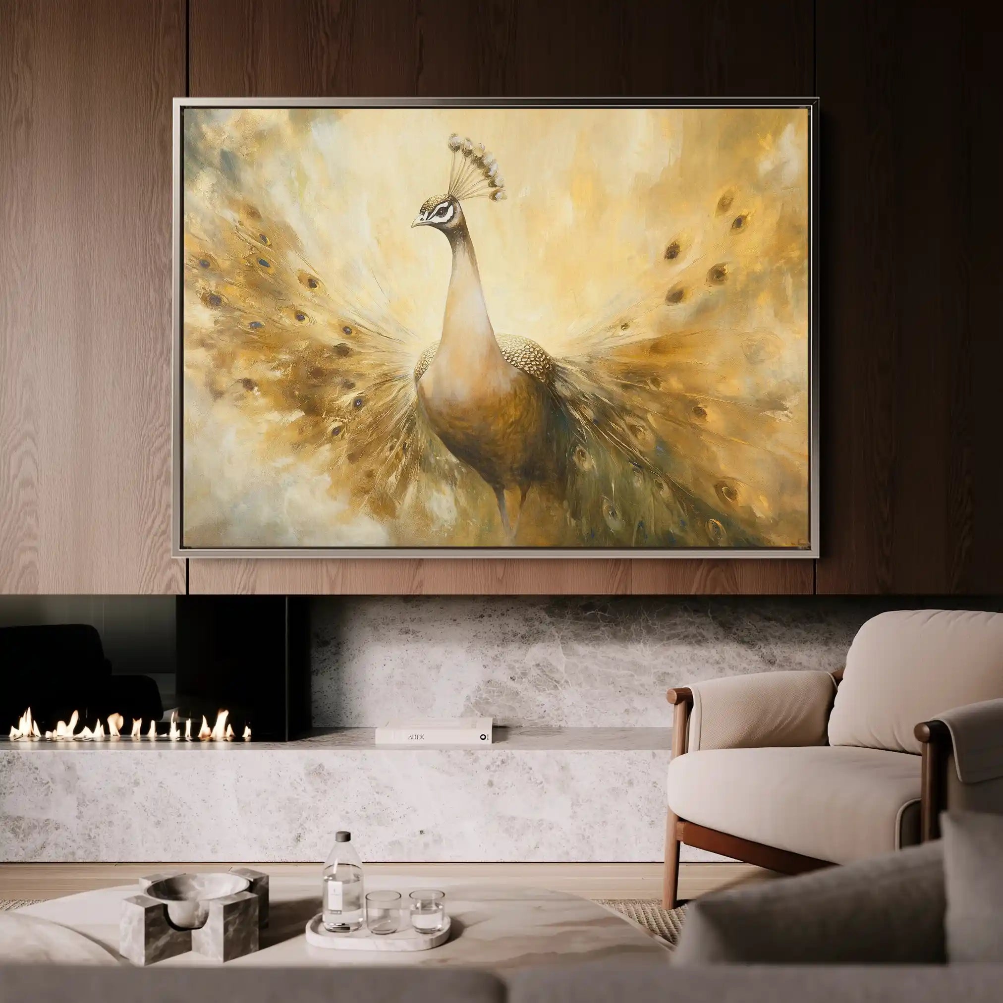 Animals 025 Canvas Art 90 x 60 cm / Stretched on hidden frame
