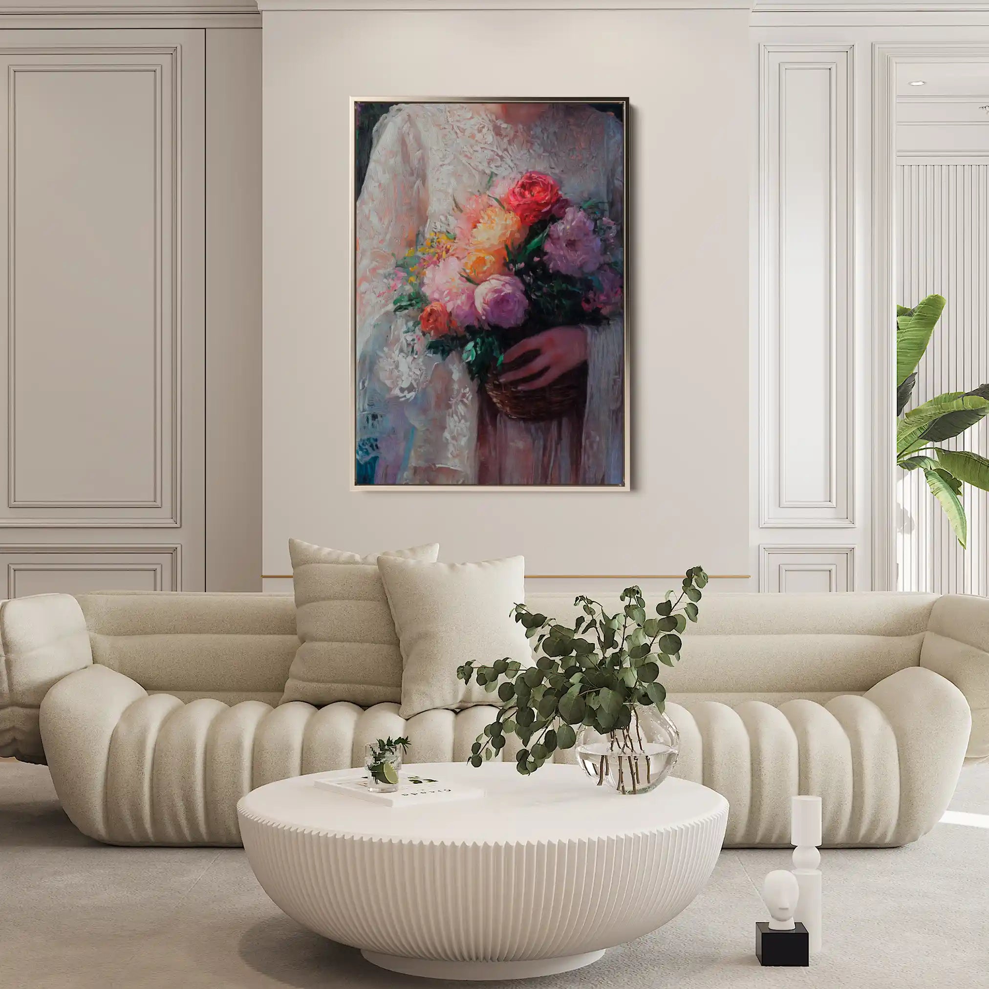 Classic 025 Canvas Art 90 x 60 cm / Stretched on hidden frame