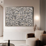 Islamic 025 Canvas Art 60 x 40 cm / Stretched on hidden frame