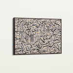 Islamic 025 Canvas Art 60 x 40 cm / Stretched on hidden frame
