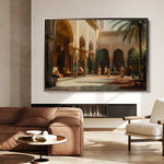 Orientalist 025 Canvas Art 90 x 60 cm / Stretched on hidden frame