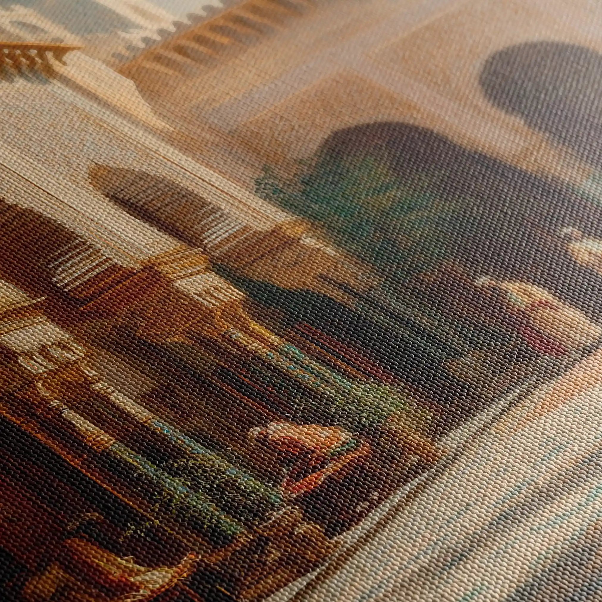 Orientalist 025 Canvas Art 90 x 60 cm / Stretched on hidden frame