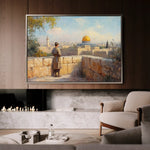 Palestine 025 Canvas Art 90 x 60 cm / Stretched on hidden frame