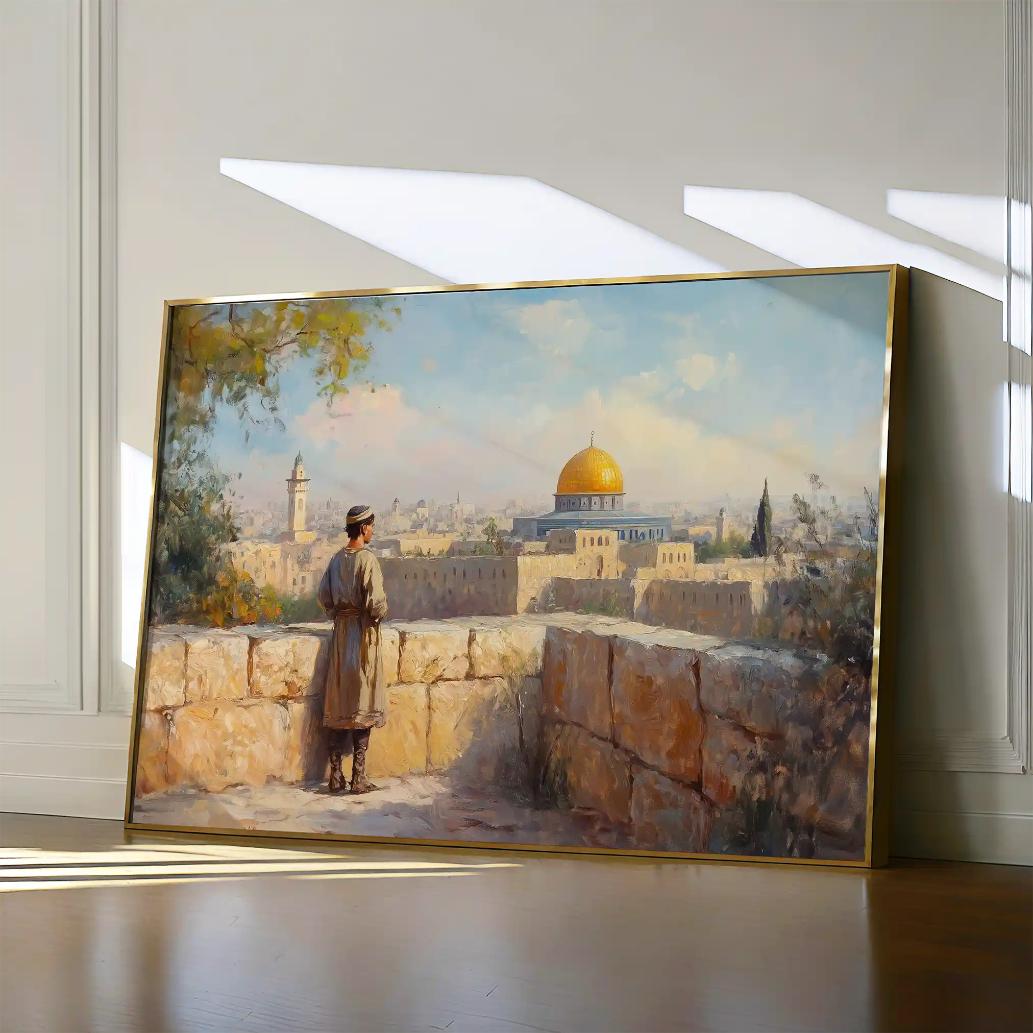 Palestine 025 Canvas Art 90 x 60 cm / Stretched on hidden frame