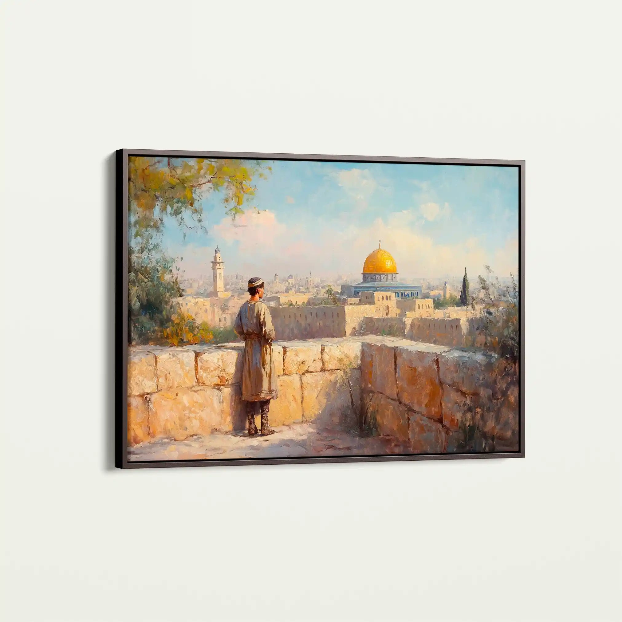 Palestine 025 Canvas Art 90 x 60 cm / Stretched on hidden frame