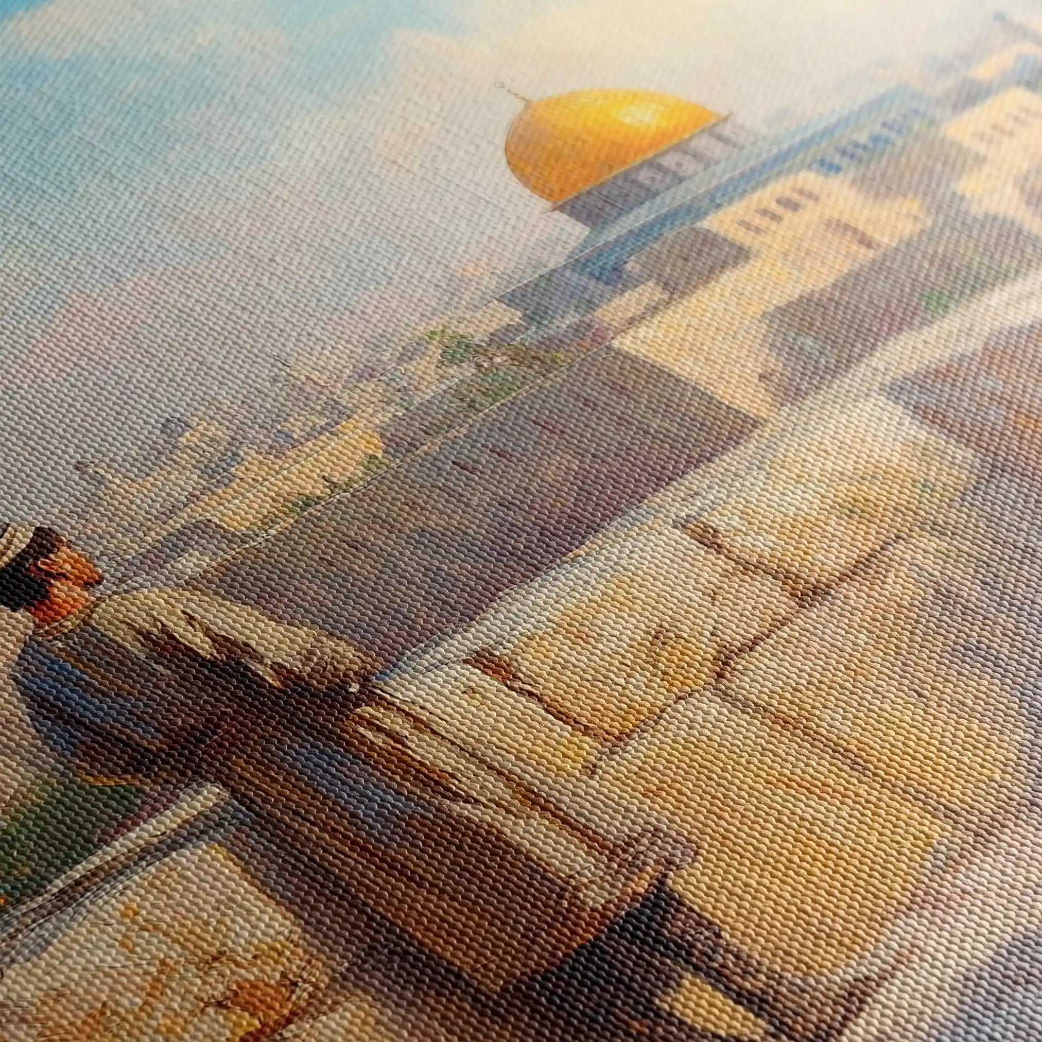 Palestine 025 Canvas Art 90 x 60 cm / Stretched on hidden frame