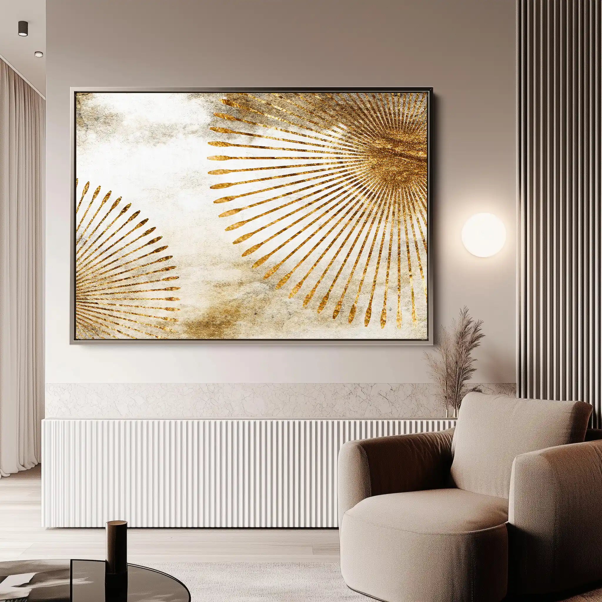 Abstract 026 Canvas Art 60 x 40 cm / Stretched on hidden frame