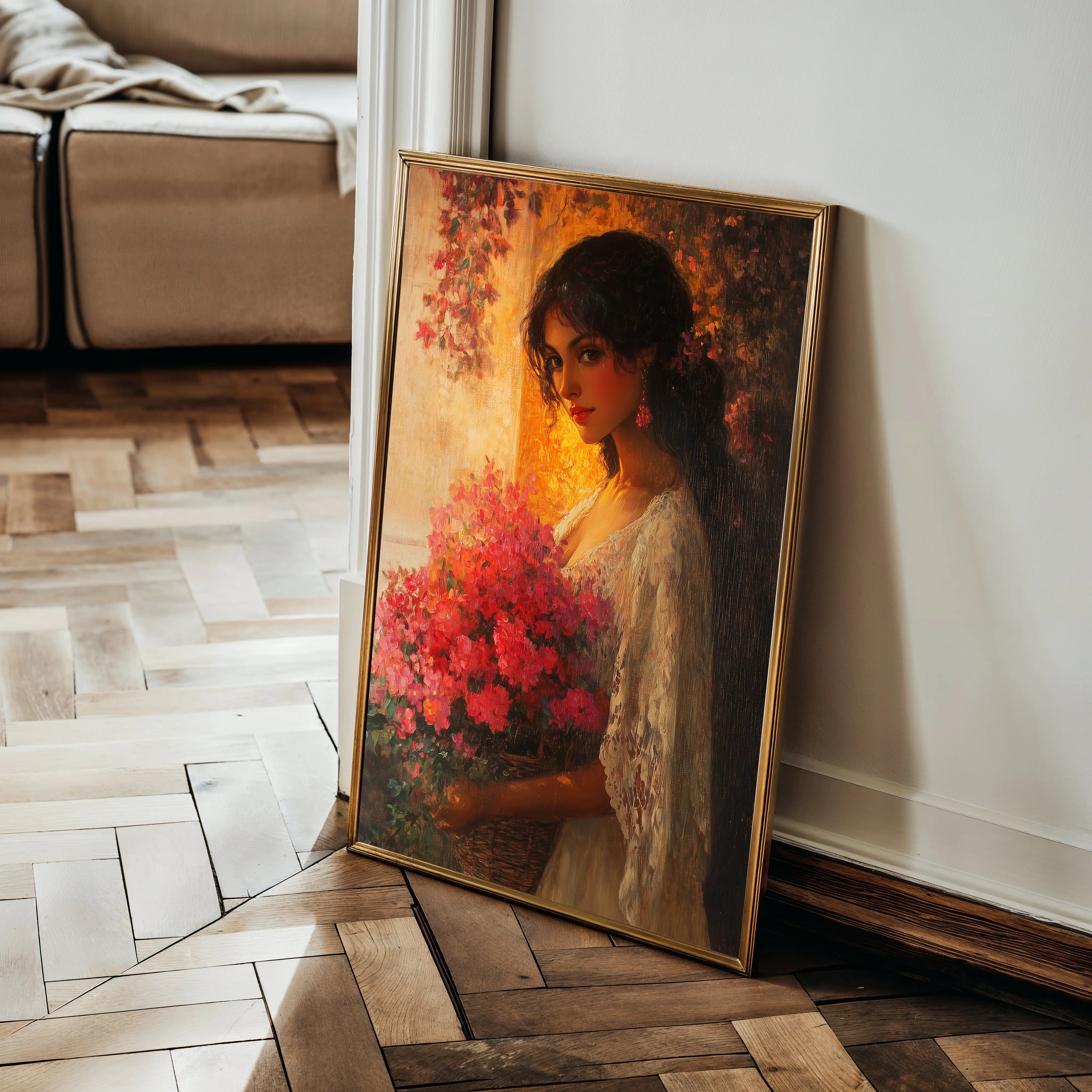 Classic Canvas Wall Art WAD026-CL 90 x 60 cm / Stretched on hidden frame