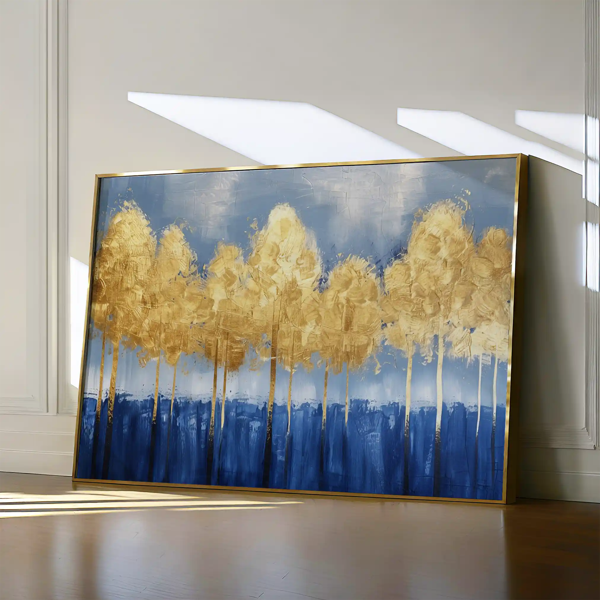 Floral Canvas Wall Art WAD026-F 90 x 60 cm / Stretched on hidden frame