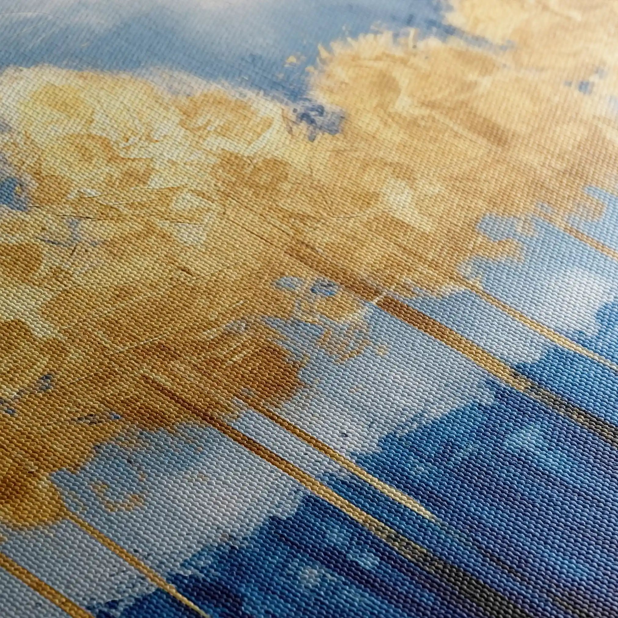 Floral Canvas Wall Art WAD026-F 90 x 60 cm / Stretched on hidden frame