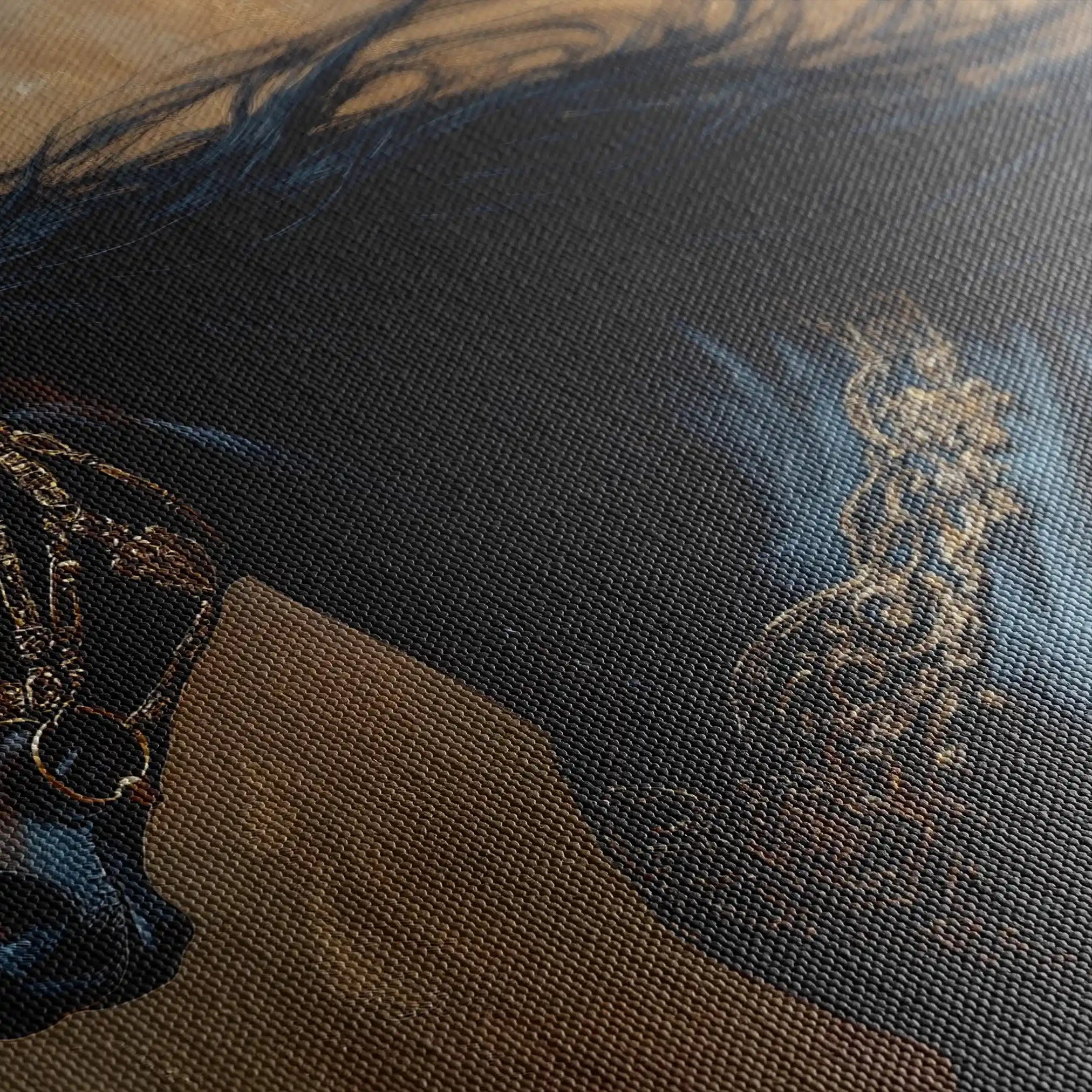 Horses 026 Canvas Art 90 x 60 cm / Stretched on hidden frame