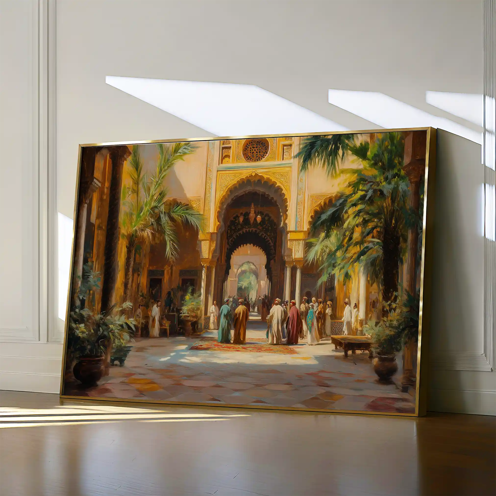 Orientalist 026 Canvas Art 90 x 60 cm / Stretched on hidden frame